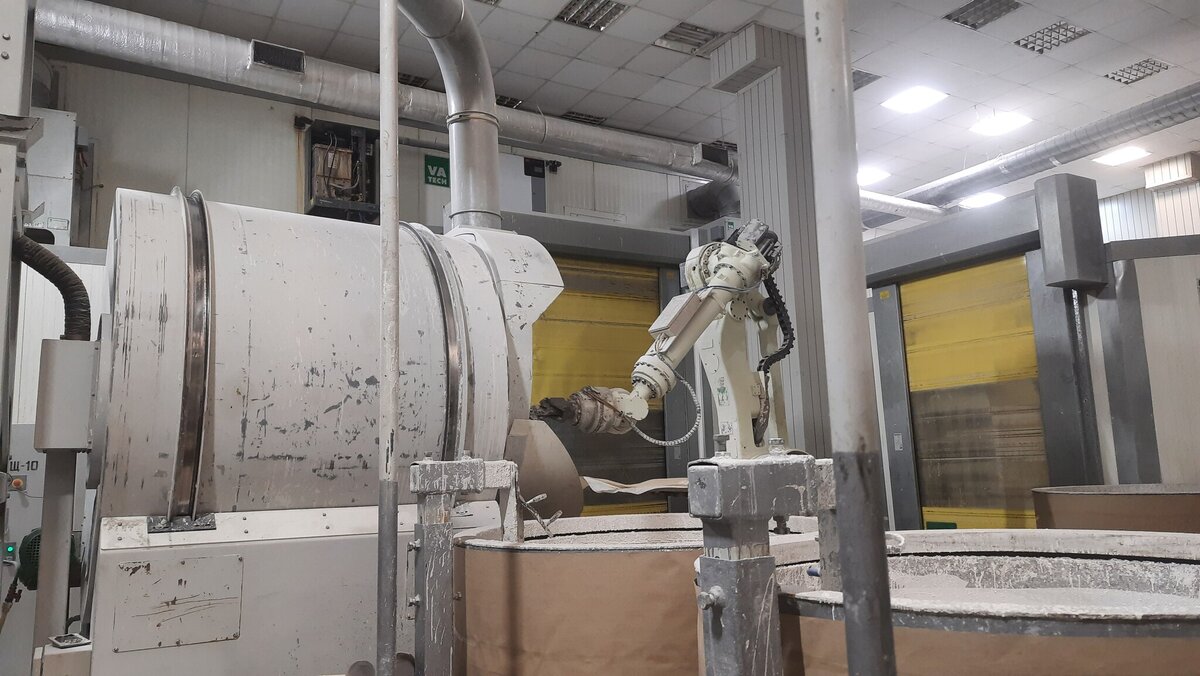Робот в литейном производстве Протон-ПМ