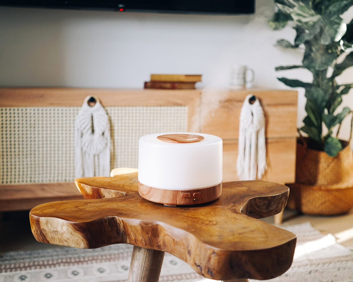 Увлажнитель/аромадиффузор Sens Helix Milk Oak