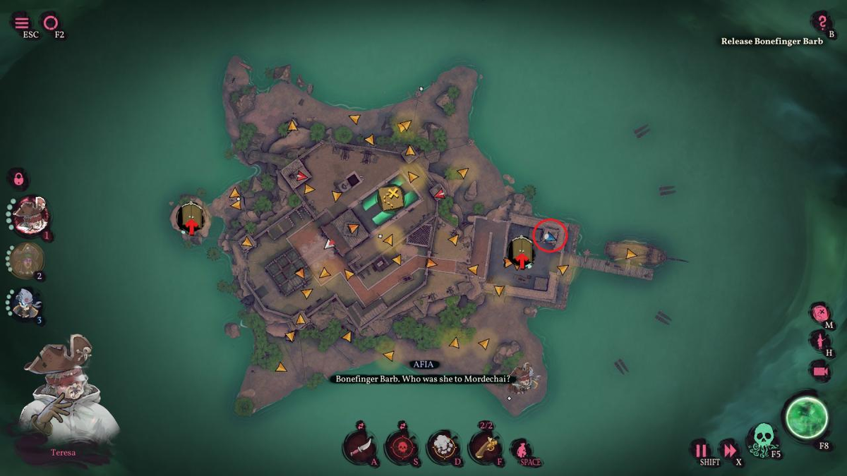 ✅Этот гайд по игре Shadow Gambit: The Cursed Crew поможет вам найти всех разработчиков на разных картах. При игре вам следует нажать «h», чтобы выделить врагов и видеть их имена.-23