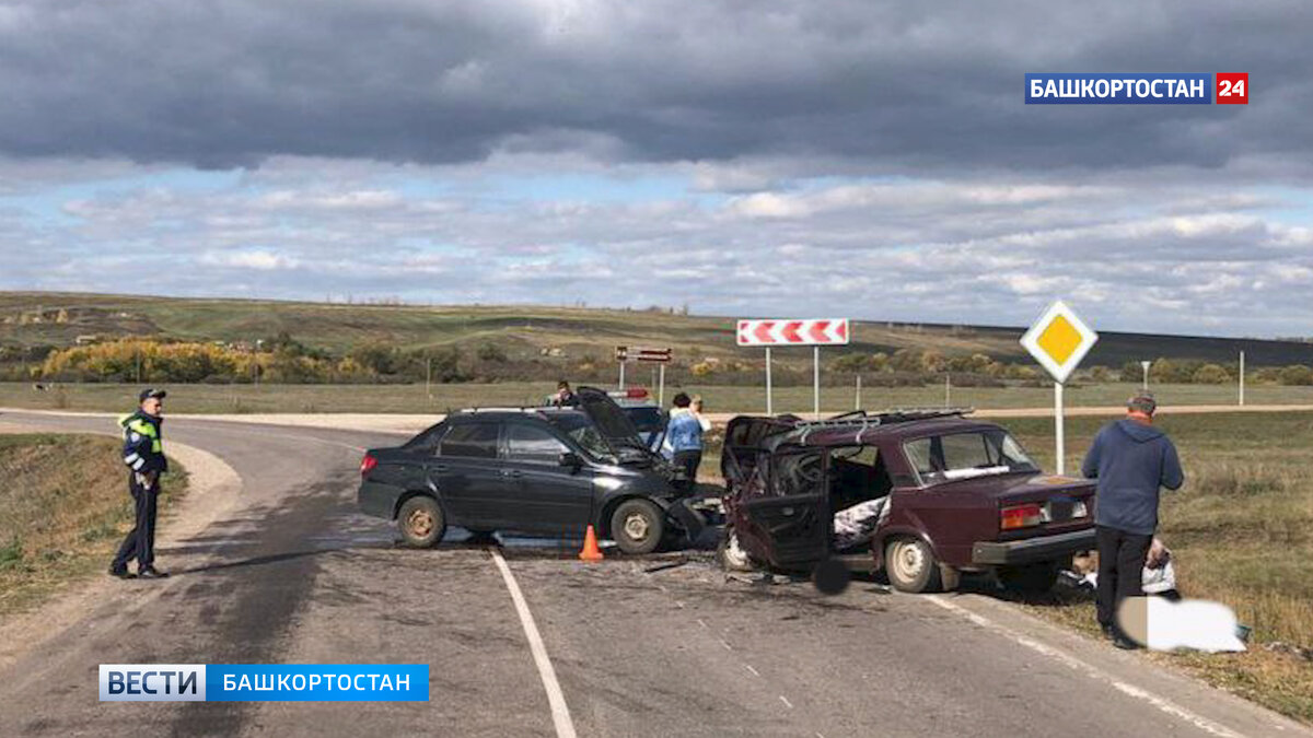    Два человека погибли после столкновения LADA Granta и “семерки”