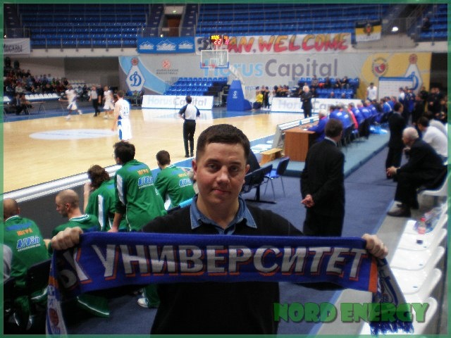 4.03.2007. Москва. ДС "Динамо" в Крылатском. БК "Динамо" - БК "Югра"