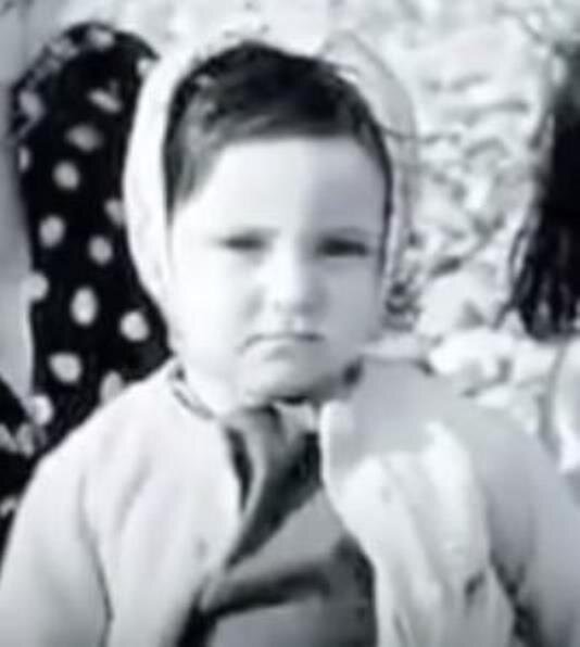 Тамара Гвердцители в детстве, 1962