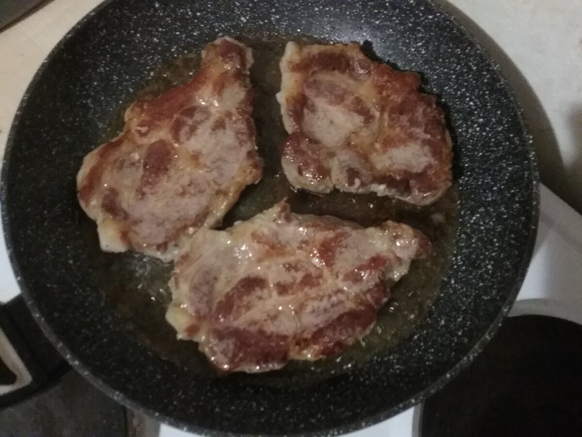 Самый вкусный стейк из свинины. Просто вау!!!!!