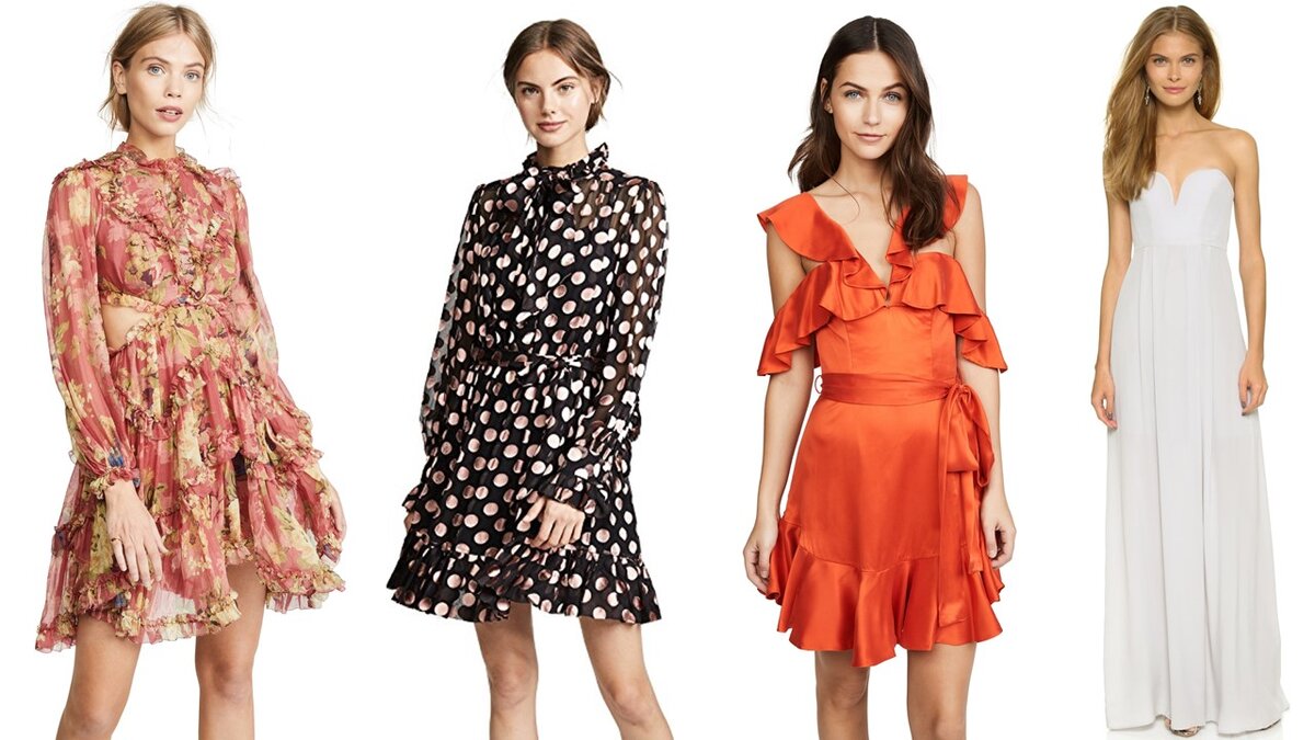 Модели Zimmermann из коллекции Shopbop