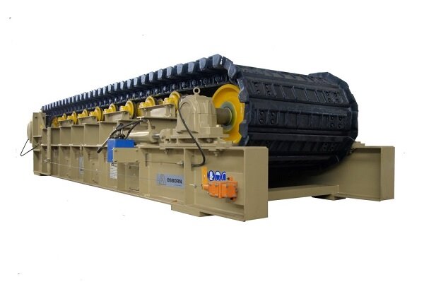 Пластинчатый питатель для щебня