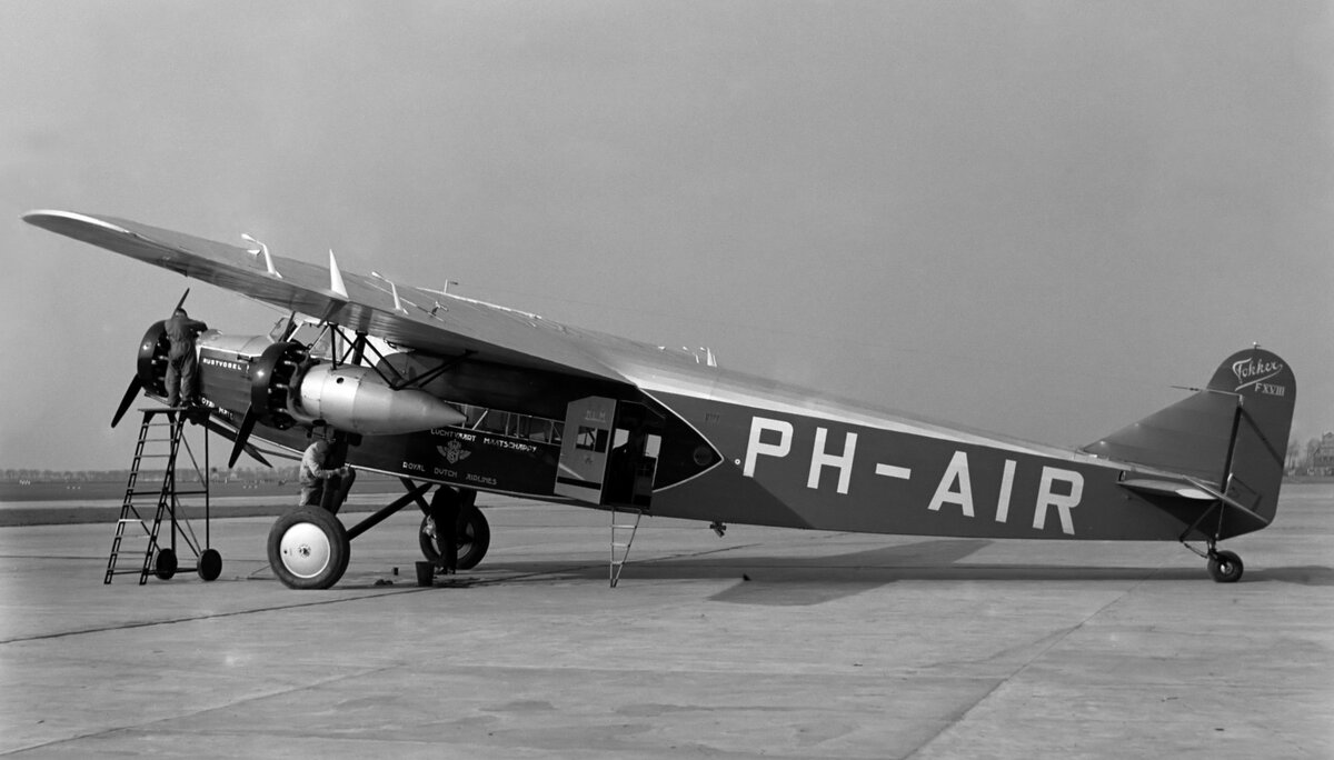 Fokker F.XVIII — основной самолёт KLM на маршрутах в Голландскую Ост-Индию в 1930-х годах. Фото: Nationaal Archief