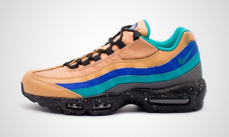 Nike air max 95 premium praline best sale turbo green & grey