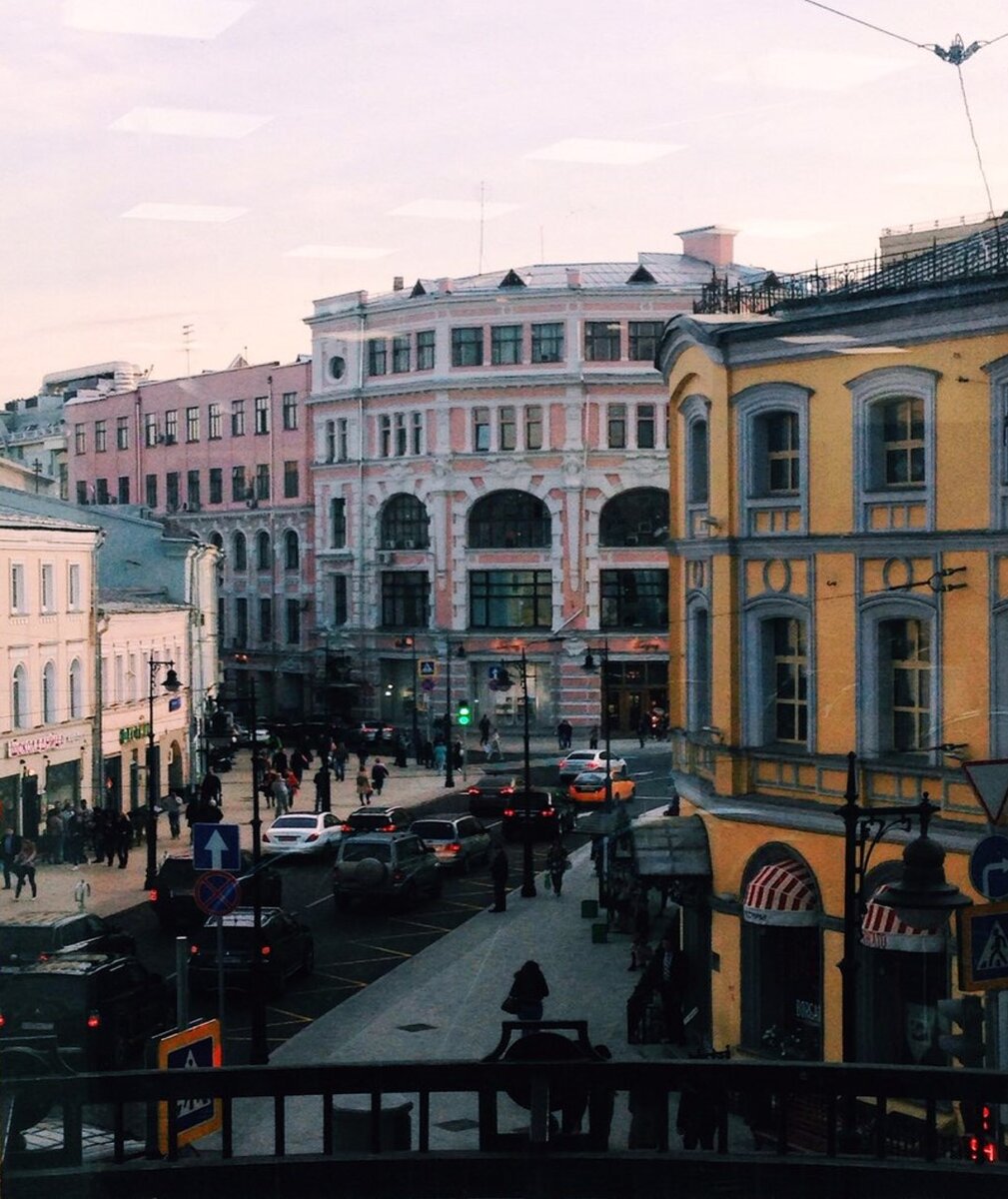 Мясницкая ул., вид из окна, 2015