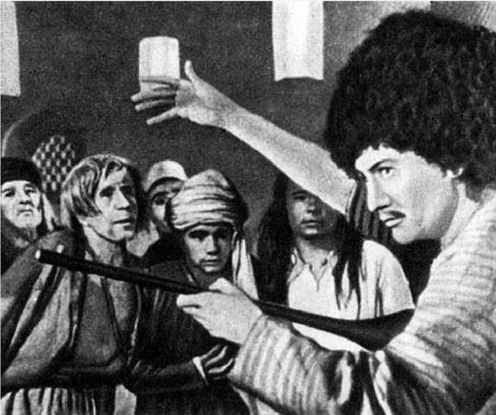 Кадр из фильма "Шукур-бахши" (1963 г.)