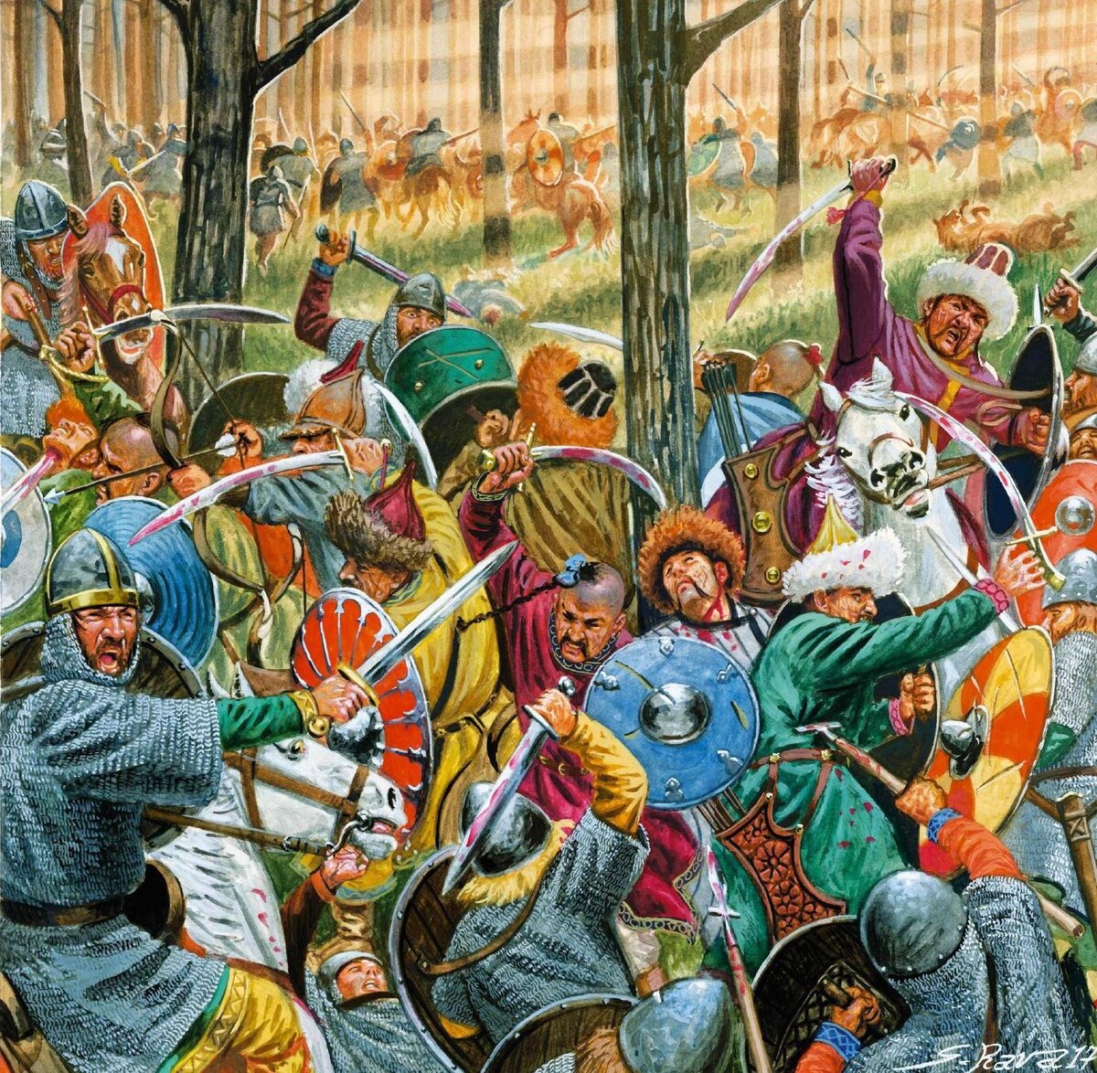 Монголы одолевали европейцев больше хитростью, нежели боевыми навыками