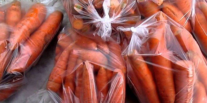 Как хранить морковь в полиэтиленовом пакете всю зиму