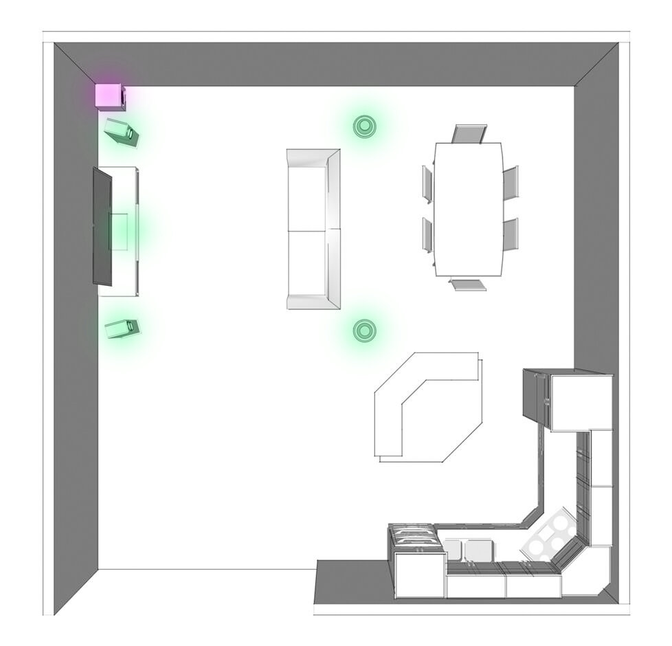 Как правильно расположить акустику в комнате | GLOBALAUDIO | Дзен
