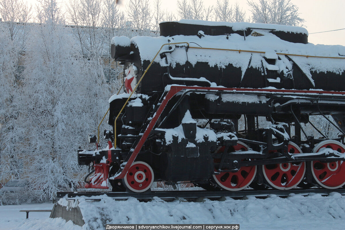 02 Паровоз серии Л-5129, участвовал в строительстве и основании Севера - работал на участках Котлас-Киров, Котлас-Коноша, Котлас-Воркута с 1955 по 1972 года.