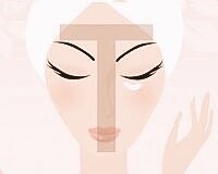 Т-зона на лице.