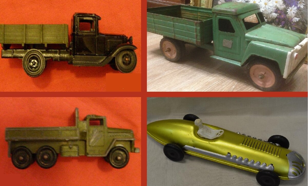 Металлические игрушки СССР