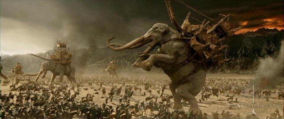 Ну переборщил Питер, с кем не бывает... зато эффектно. Источник иллюстрации: http://ru.lotr.wikia.com