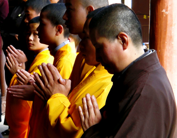 Дневник жизни дзен храма У Вэй (Китай)