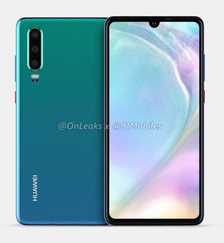 
Изображение смартфона Huawei P30