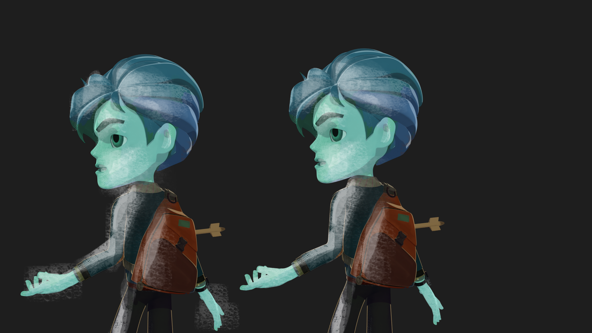 ВИЗУАЛИЗАЦИЯ ЗАМОРОЖЕННОГО ПЕРСОНАЖА • «ГЕРОИ ЭНВЕЛЛА»