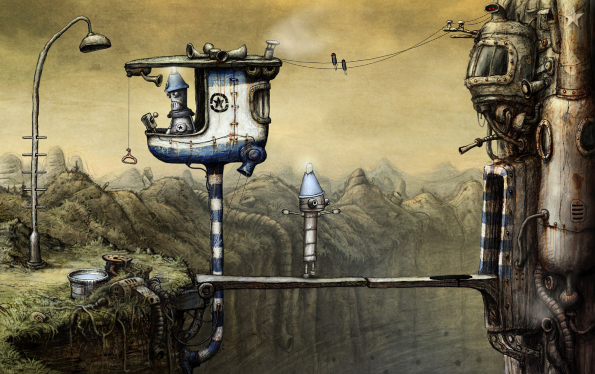 Головоломка с роботом. Саморост Машинариум. Machinarium 2. Игра головоломка Машинариум. Йозеф Машинариум.