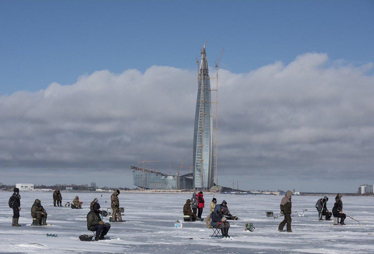 Фото из художественного альбома "Лахта Центр"