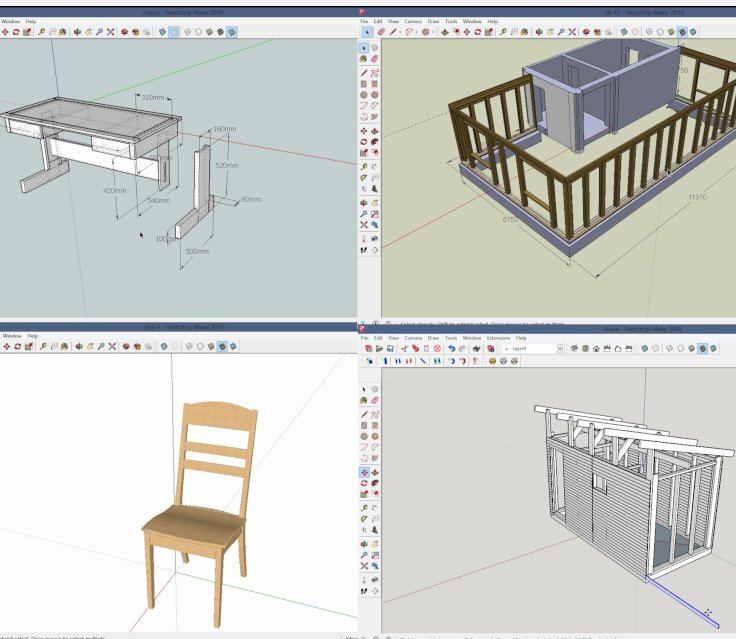 Обучение скетчап. Программа Sketchup. Чертежи в скетчап. Программа для столярных чертежей. Чертеж проекта в Sketchup.