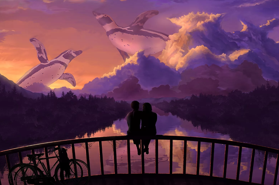 Безусловная любовь не может быть навязана силой или усилием, она либо ЕСТЬ либо НЕТ