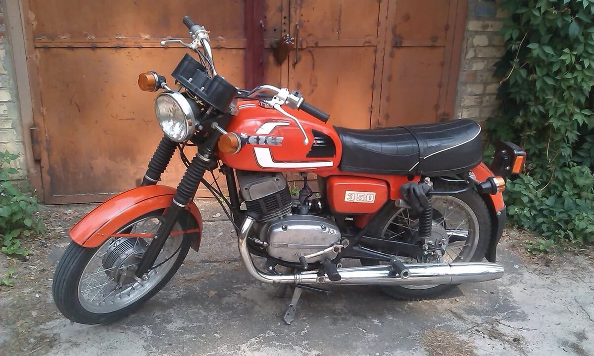 Чезет 350 6 вольт