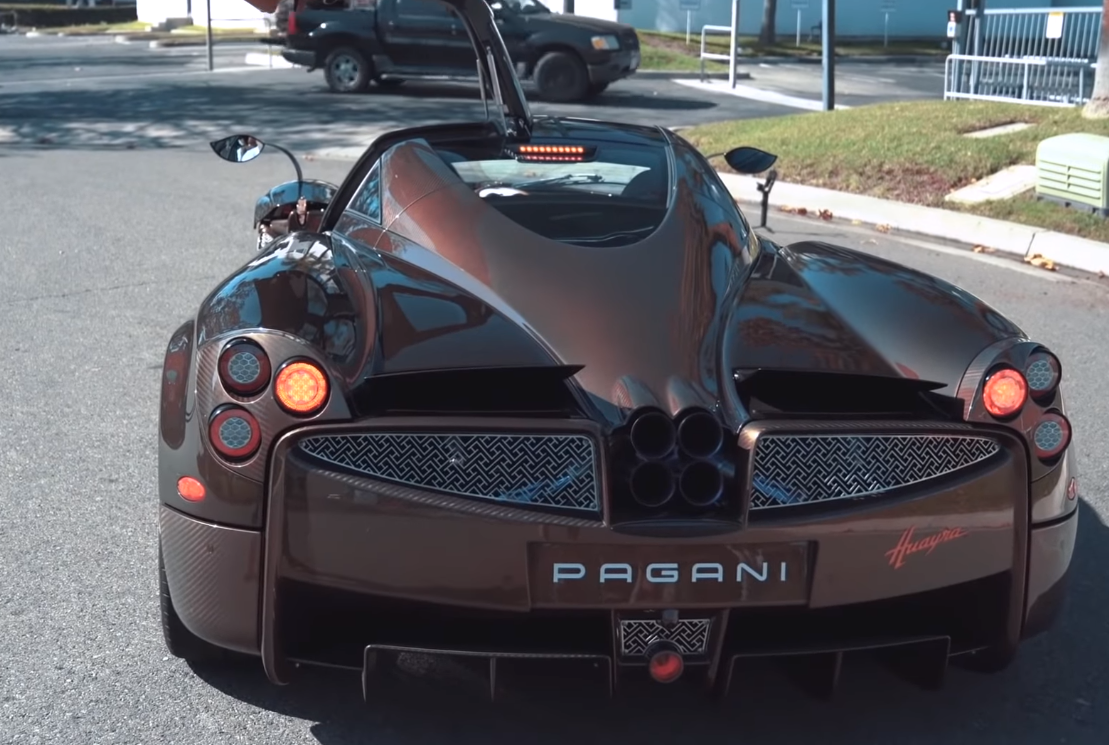 Pagani Huayra Дуэйн Джонсон