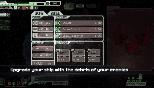 FTL: Faster Than Light – геймплей