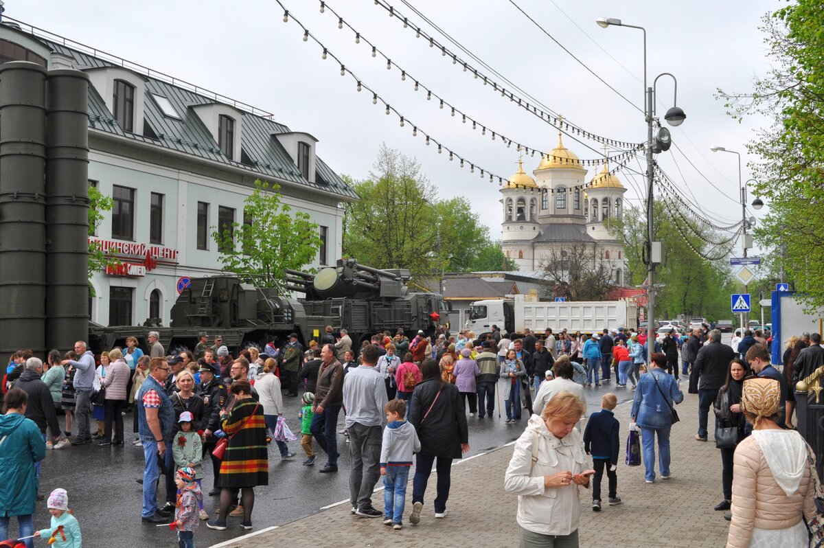 бессмертный полк в звенигороде