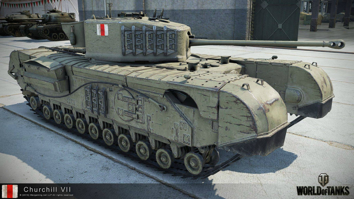 Churchill VII. Источник: Официальный форум игры World of Tanks