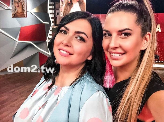 Майя Донцова с мамой Ириной Донцовой