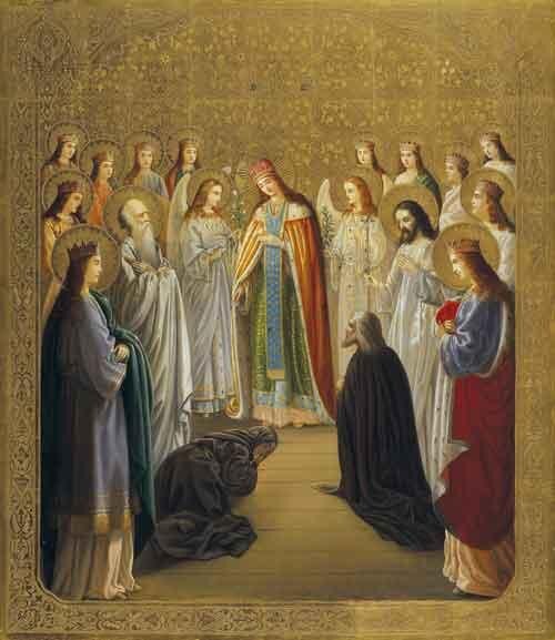 Явление преподобному Серафиму Божией Матери