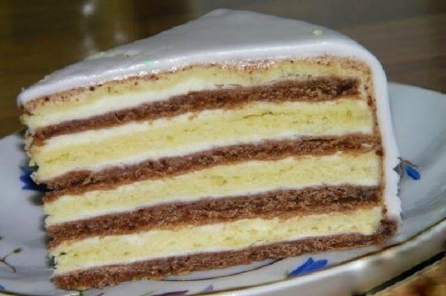 Торт "Мишка на севере"