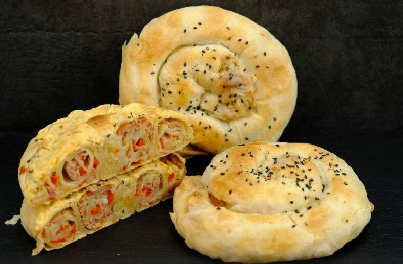 Мясные улитки – Очень вкусный рецепт из фарша! 