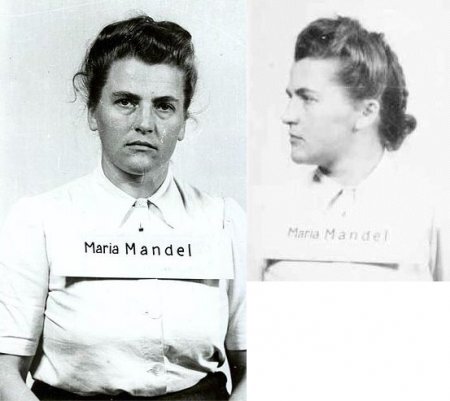                           Мария Мандель после поимки войсками США