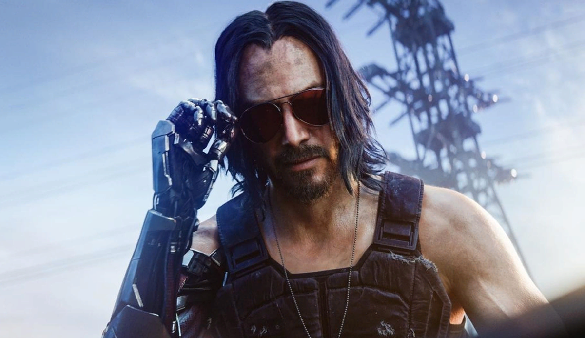 Киану Ривз в Cyberpunk 2077