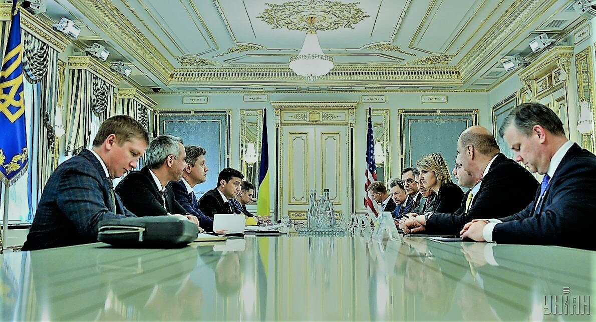 Встреча Украины и США.
