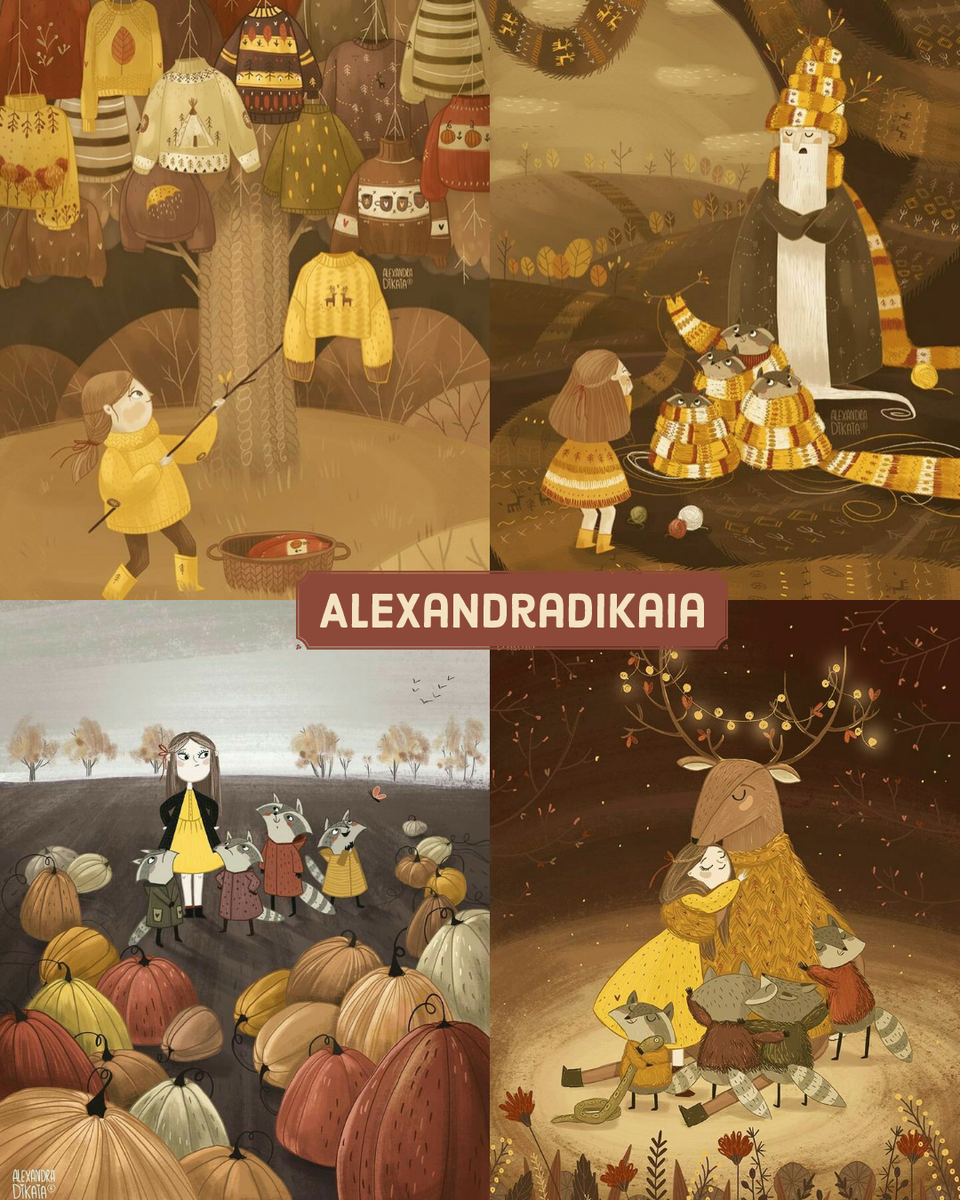 Иллюстрации найдены на www.pinterest.ru