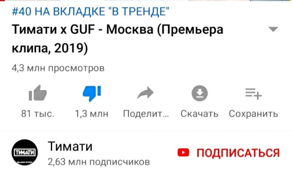 Что Было Бы, Если Бы Тимати Не Удалил Свой Клип О Москве.