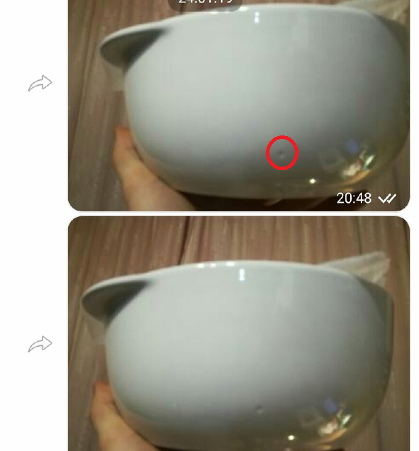 Вот такая маленькая точка на кастрюле Виво, которая бесит хозяек.