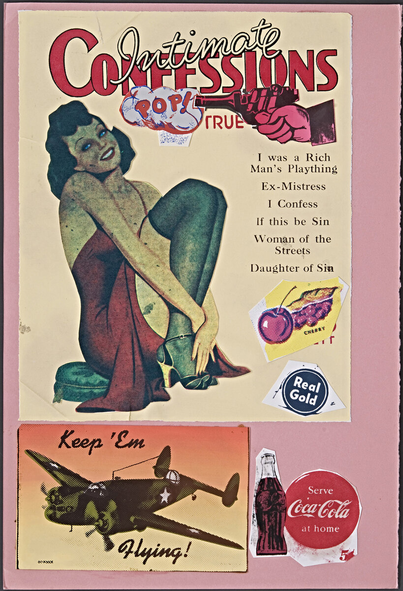 Эдуардо Паолоцци, Я был игрушкой для богача , 1947.Попечители Фонда Паолоцци /  Бонн, 2018.