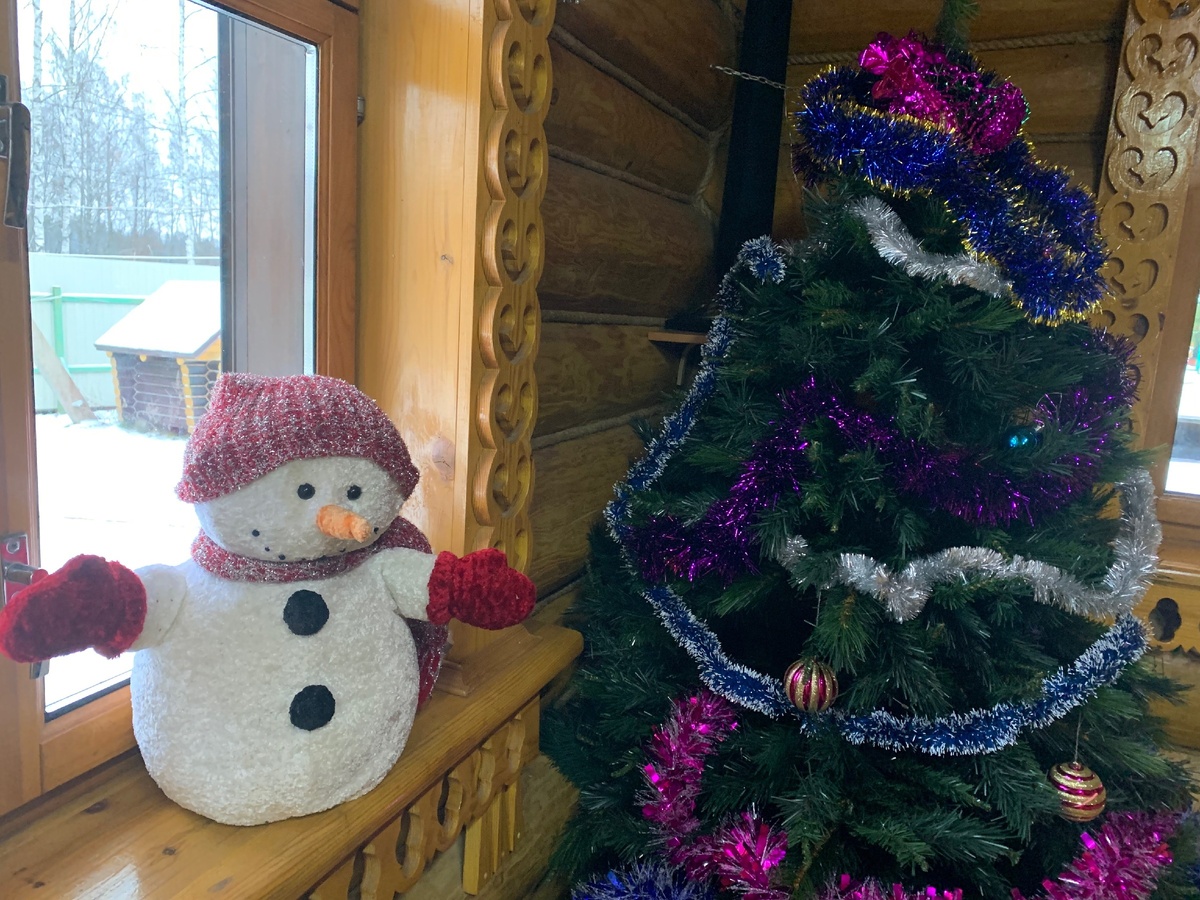 Новогоднее настроение - убранство в коттедже