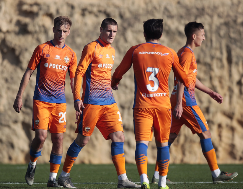 Илья Шкурин в атаке ЦСКА