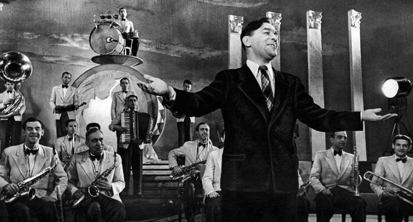 Леонид Утесов в сопровождении Государственного эстрадного оркестра РСФСР