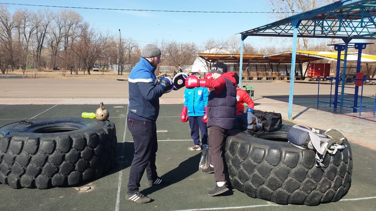 Двойка в боксе