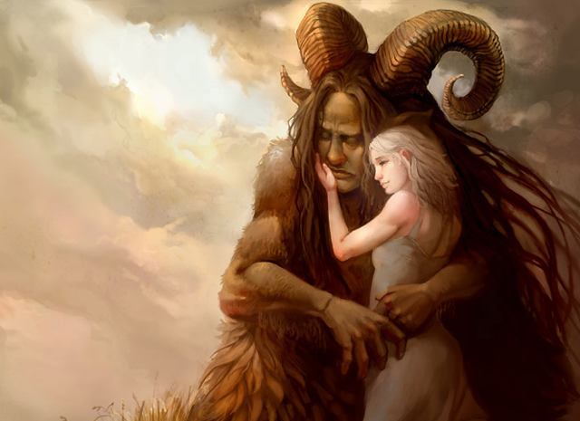 Фавн и Вителлия.