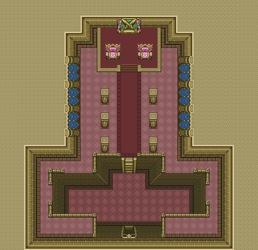 Карта the legend of zelda link to the past