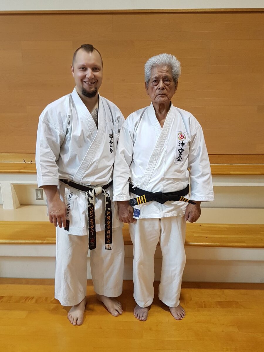 Ханши Асакио Киюна 9 дан Уэчи рю Каратэ